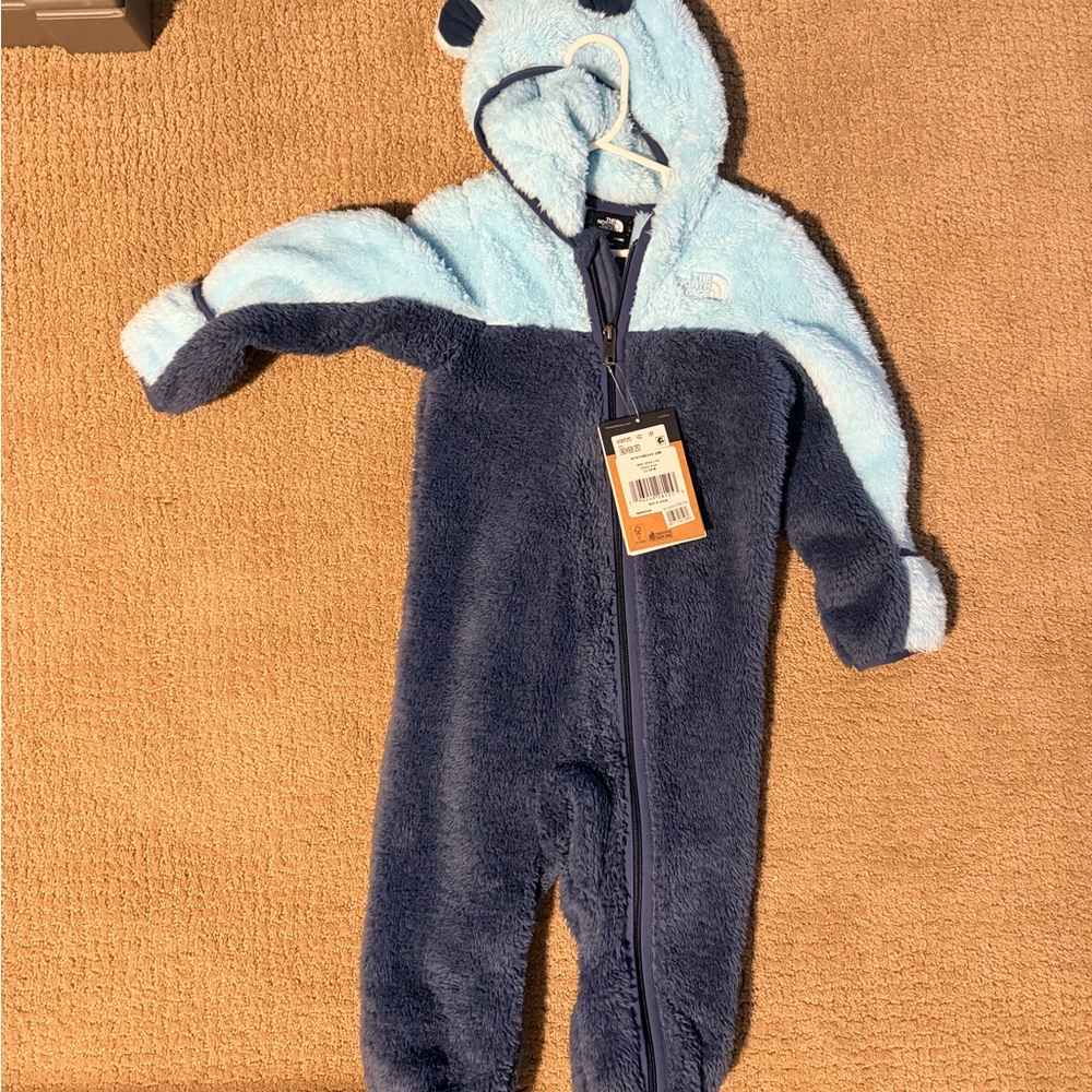 The North Face baby bear 1pc in shady blue